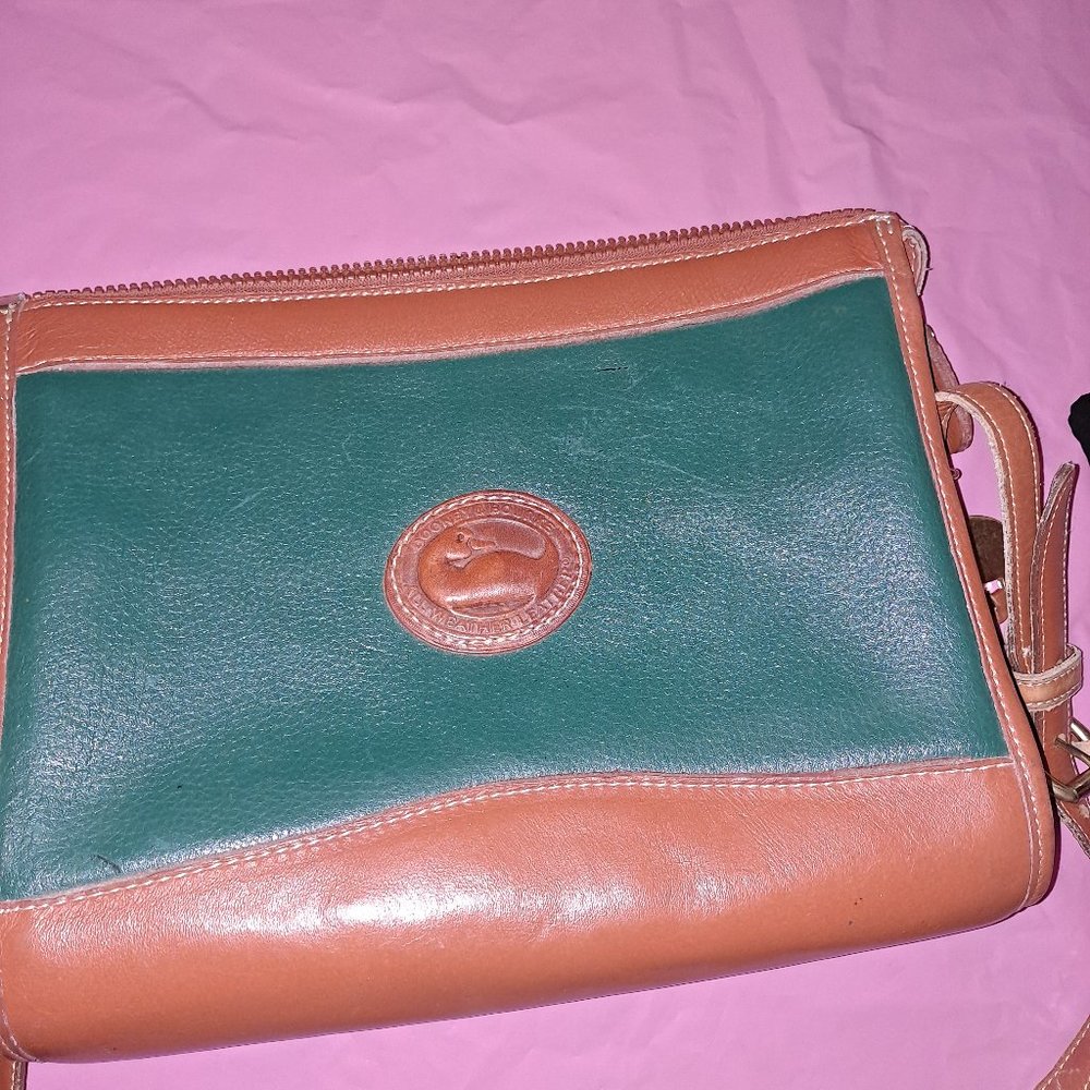 Green and Brown Dooney & Bourke Bag